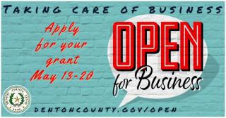 denton county open for business