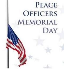 Peace Officers Memorial Day Flag